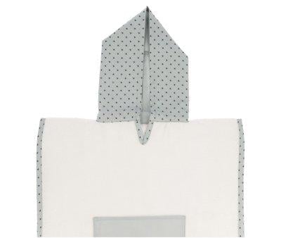 Poncho Mini Star Grey Personalised