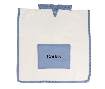 Poncho Personalizzabile Mini Star Blue
