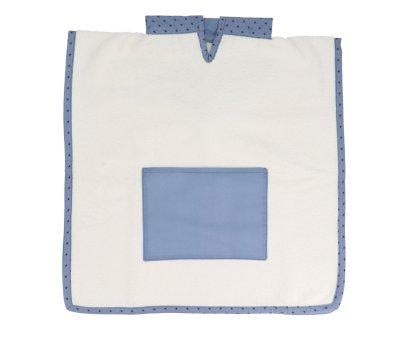 Poncho Personalizzabile Mini Star Blue
