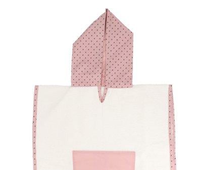 Mini Star Pink Poncho Personalised