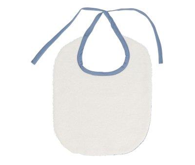 Babero Algodn Mini Star Blue Personalizable