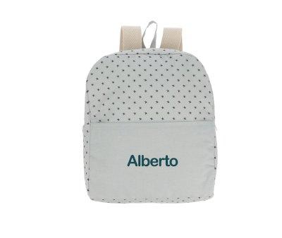 Zaino Personalizzabile Mini Star Grey