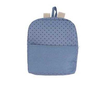 Mini Star Blue Personalised Backpack