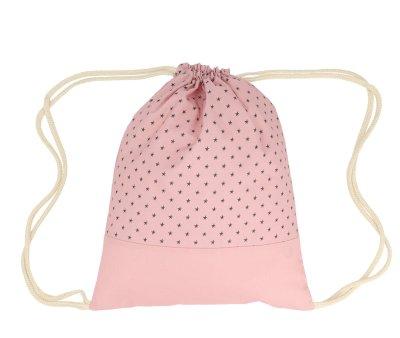 Mochila Mini Star Pink Saco Personalizvel