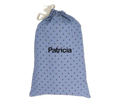 Bolsa Merenda Mini Star Blush Blue Personalizvel