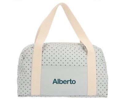 Mini Star Grey Personalised Sports Bag