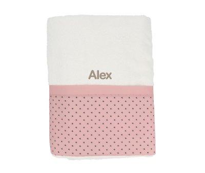 Toalla de Bao Mini Star Pink Personalizable