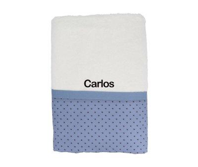 Toalha de banho Mini Star Azul Personalizvel