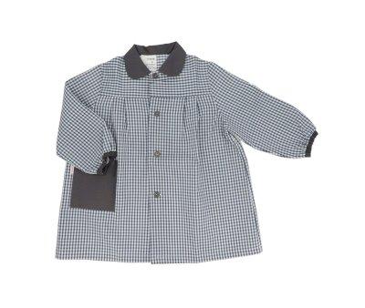 Smock Big Star Vichy Dark Grey Personalised