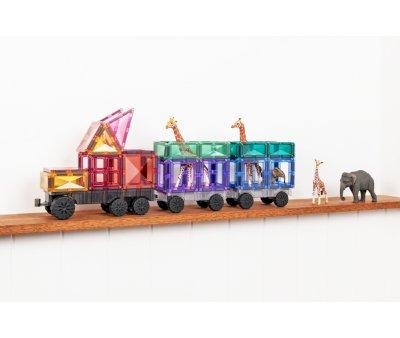 Construccin Connetix Transporte Pastel 50 Piezas