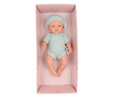 Alex Doll with Hat and Aqua Green Knit Onesie