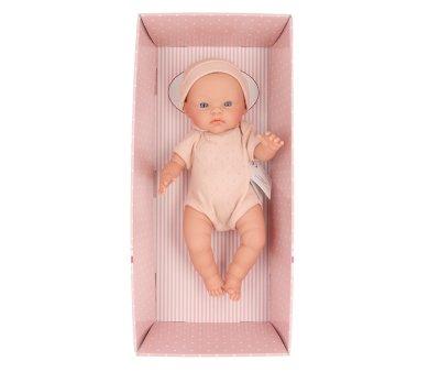 Alex Doll with Hat and Salmon Knit Bodysuit
