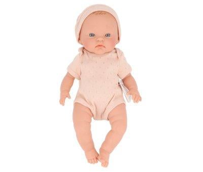 Alex Doll with Hat and Salmon Knit Bodysuit
