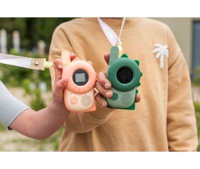 Zoo Walkie Talkie Dino Pink/Green