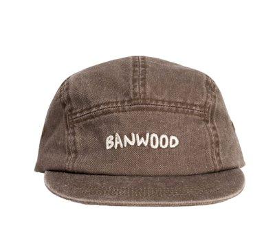 Gorra Banwood Washed 5 Paneles Brown