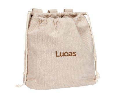 Bolsa Almacenaje Beige Personalizable