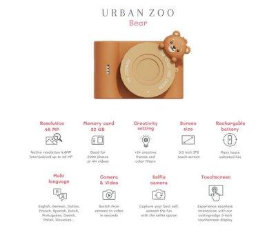 Cmera digital Urban Zoo Bear