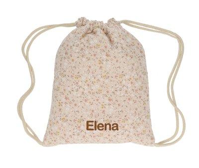 Mochila Saco Wild Flower Personalizable