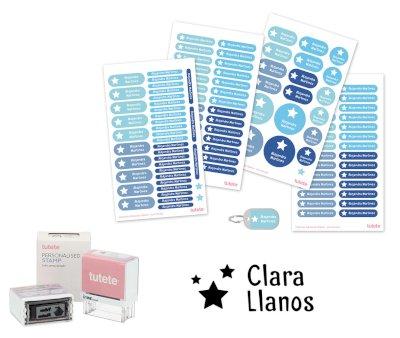 Sello Personalizado Estrellas + Combinado Termo y Pegatinas Estrella