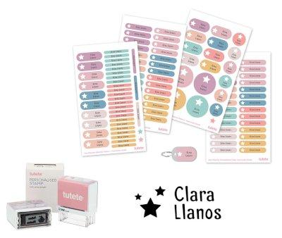 Sello Personalizado Estrella + Combinado Termo y Pegatinas Nordic Estrella