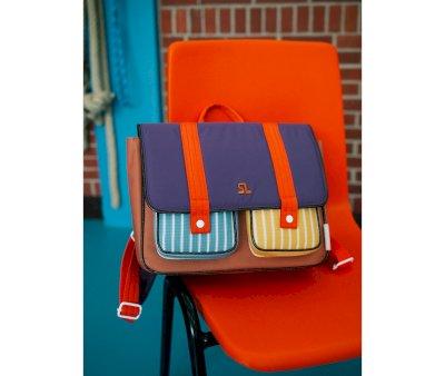 School Backpack Sticky Lemon Better Together Leather Ball