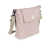 Borsa Cambio con Fasciatoio I love Vichy Rosa