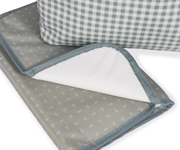 Borsa Cambio con Fasciatoio I love Vichy Verde