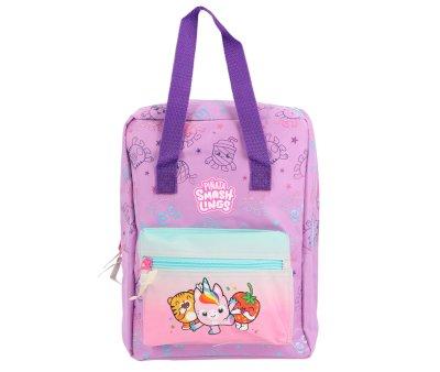 Mochila Escolar Pinatas Smashlings Party Vibes Purple