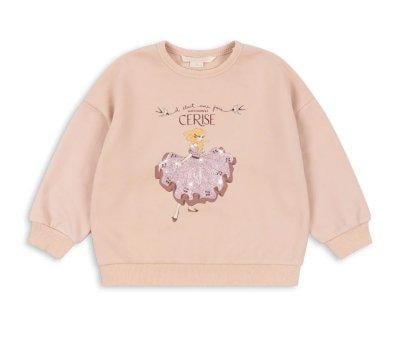 Sudadera Lou Glitter Cameo Rose