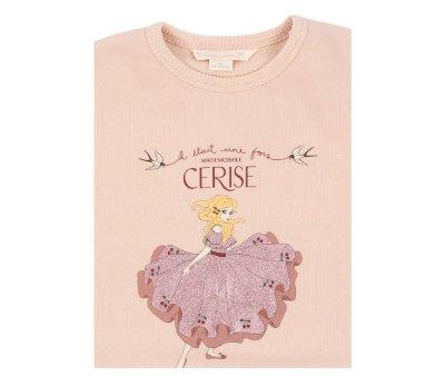 Sudadera Lou Glitter Cameo Rose