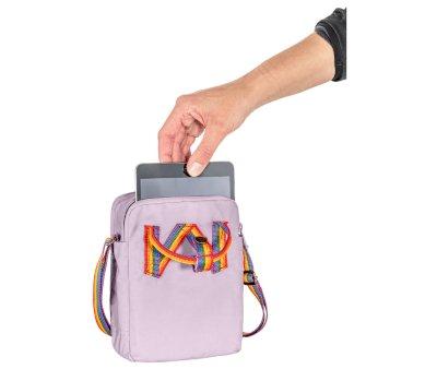 Bolso Kanken Rainbow Sling Black