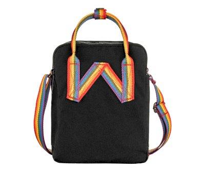 Bolso Kanken Rainbow Sling Black