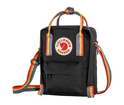 Bolso Kanken Rainbow Sling Black