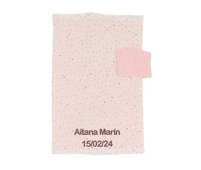 Professional Organizer Rainbow Dots Pink Personalised