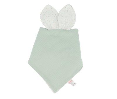 Doudou Rainbow Dots Verde Personalizable