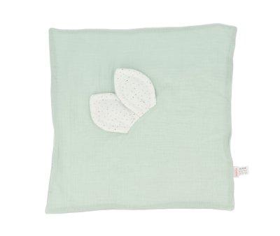 Doudou Rainbow Dots Verde Personalizable