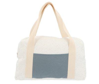 Blue Rainbow Dots Sports Bag Personalised