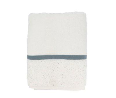 Telo Bagno Personalizzabile Rainbow Dots Blu