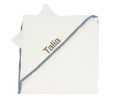 Capa de Bao Rainbow Dots Azul Personalizable