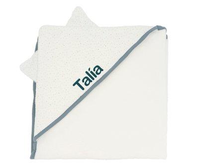 Capa de Bao Rainbow Dots Azul Personalizable