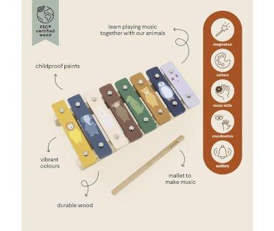 Xylophone en Bois All Animals