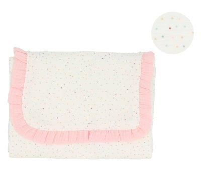 Cambiador Plegable Rainbow Dots Rosa