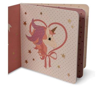 Certainly! Here is the translated HTML text:


Touch and Feel Unicorn Tactile Book