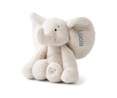 Peluche Berto Elephant GRANDE Sandy Personalizable