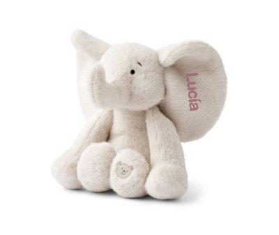 Peluche Berto Elephant GRANDE Sandy Personalizable