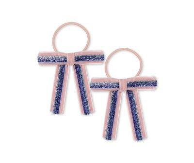2 Gomas Elsticas para Pelo Velvet Mellow Rose