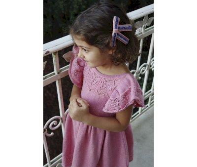 2 Pinzas Grandes para Pelo Velvet Mellow Rose