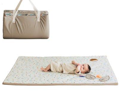 Enrollagateo Impermeable Tulipa con Figuras Sensoriales y Espejo