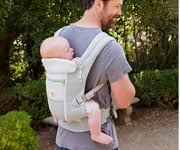 Mochila Portabeb Ergobaby Adapt SoftFlex Mesh Gris Perla