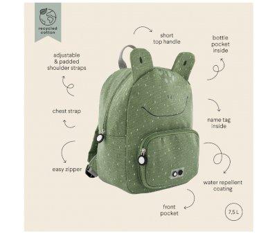 Trixie Backpack LARGE Mr. Frog Personalised